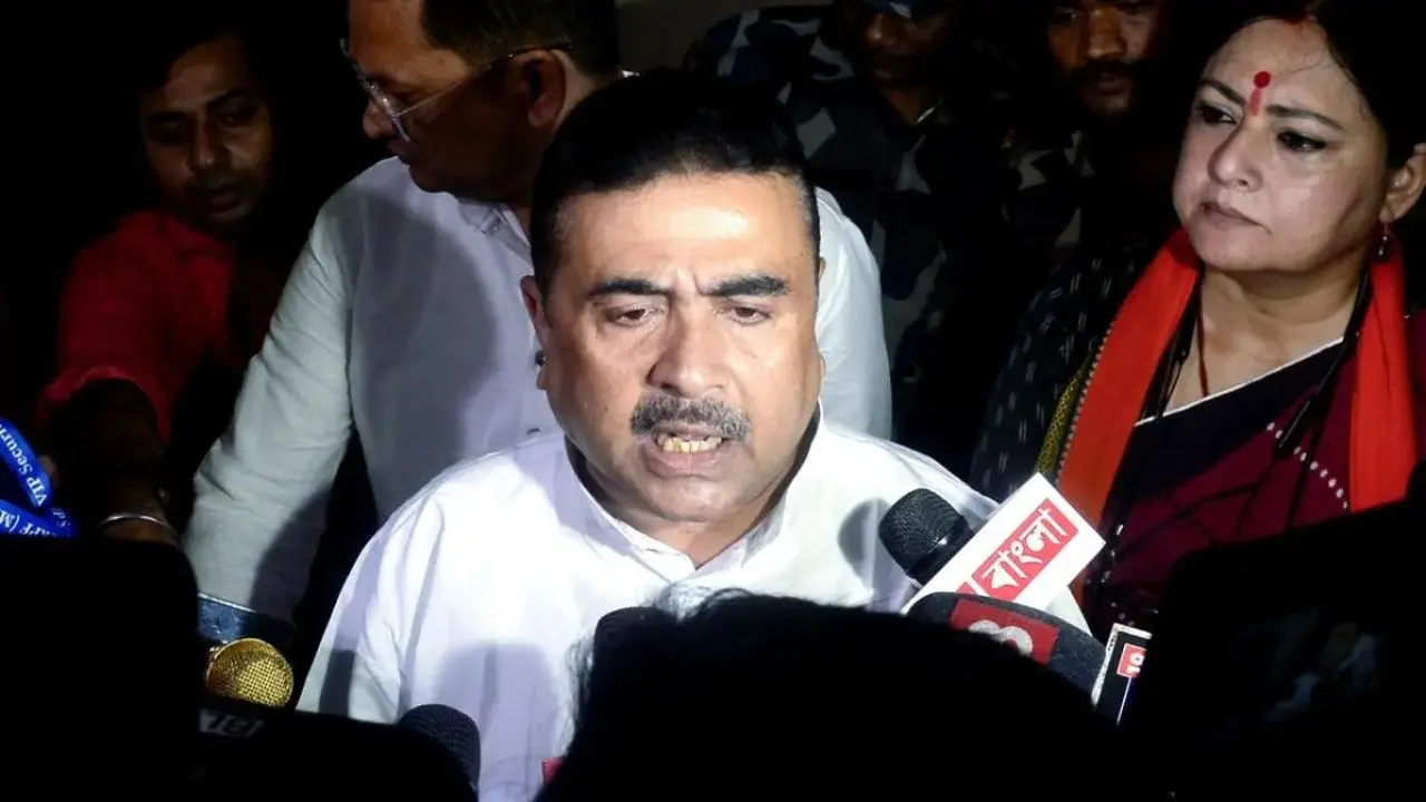 BJP's first Bengal candidate list out; Suvendu to contest Bhabanipur seat